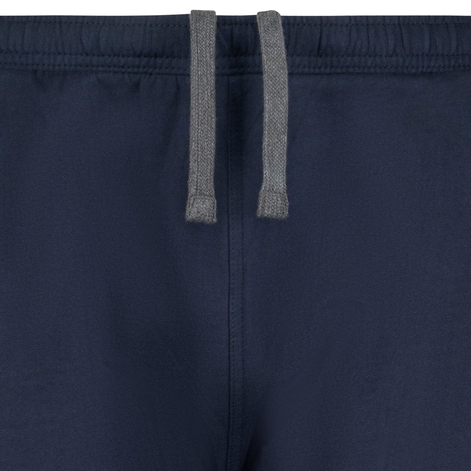 Detailansicht elastischer Bund lange navy Cargo-Jogginghose Übergrößen THASSOS ADAMO.