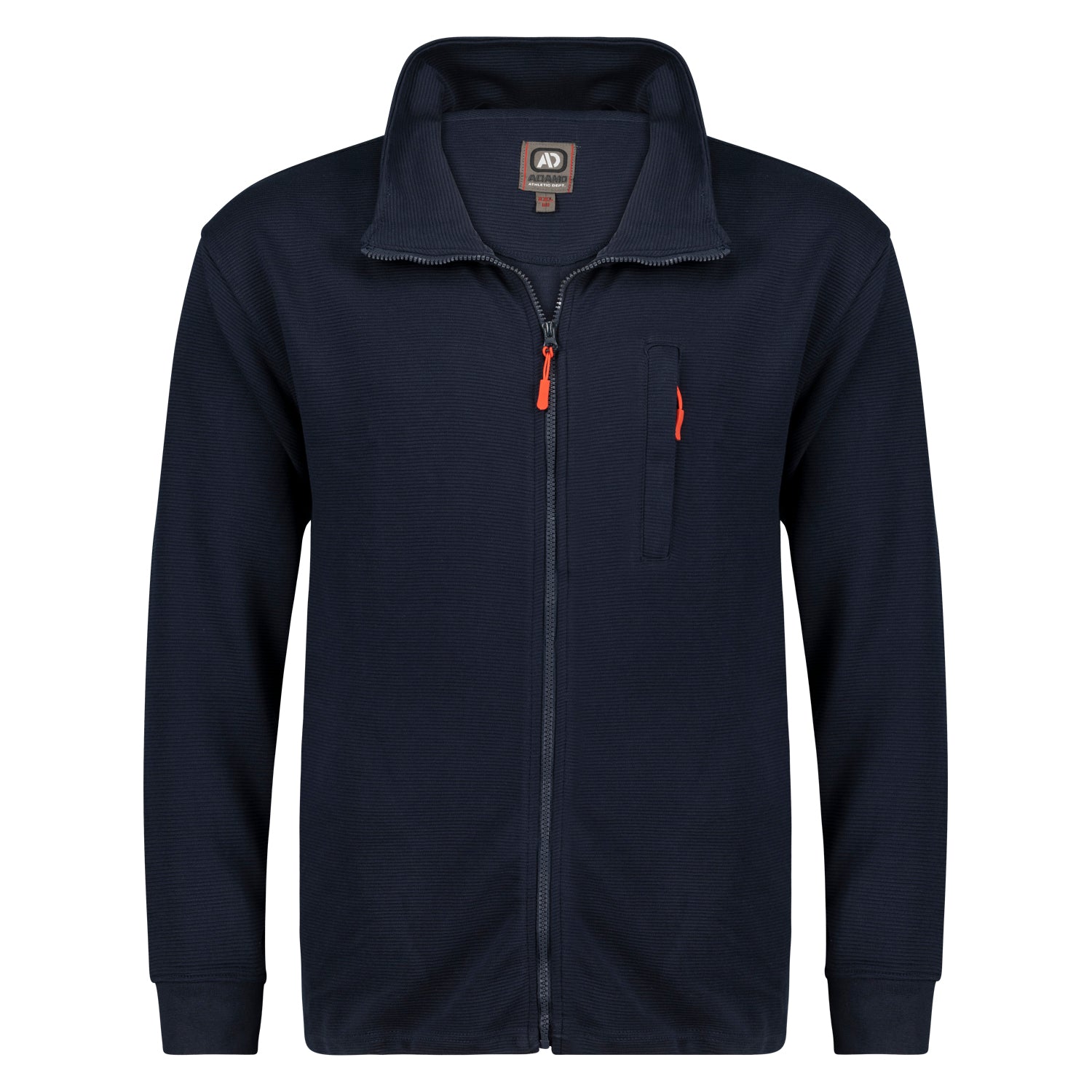 MAX Sweatjacke Ottomanrippe